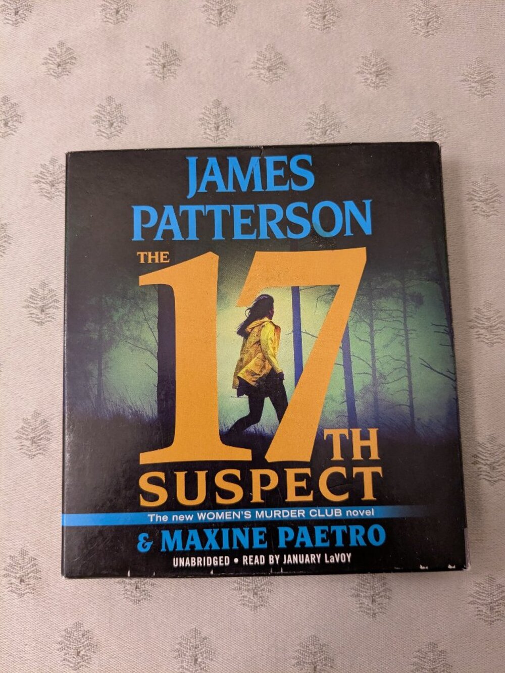 Audio Book on CD  James Patterson The 17th Suspect  Woman's Murder Club Novel